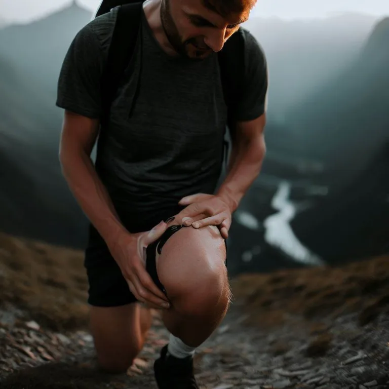 Ból kolana przy schodzeniu z gór
