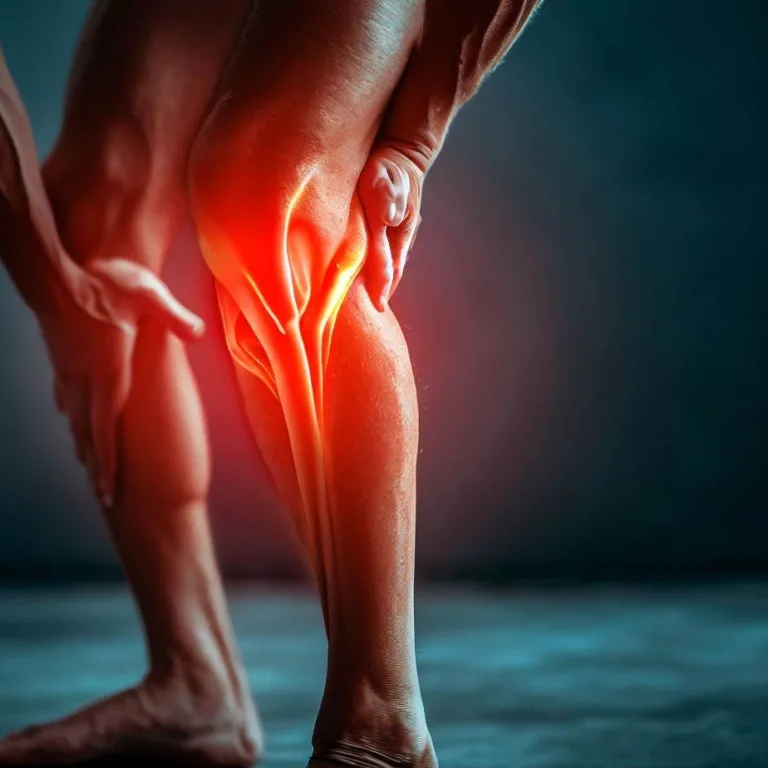 Ból pod kolanem z tyłu promieniujący do łydki